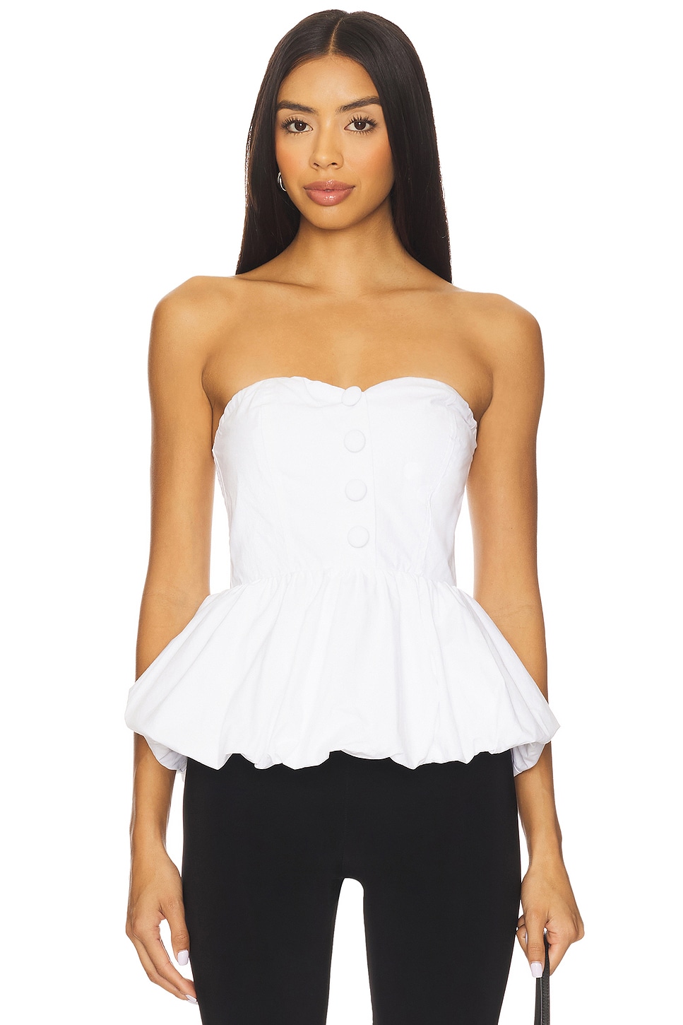 Maude Club Wyatt Top in White