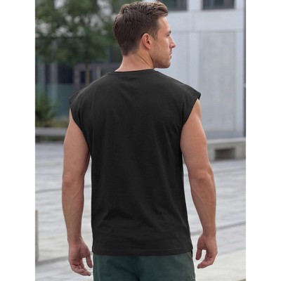 INSPIRE CHIC Men's Workout Loose Fit Gym Summer Sleeveless Tank Top T-Shirts - Image 3