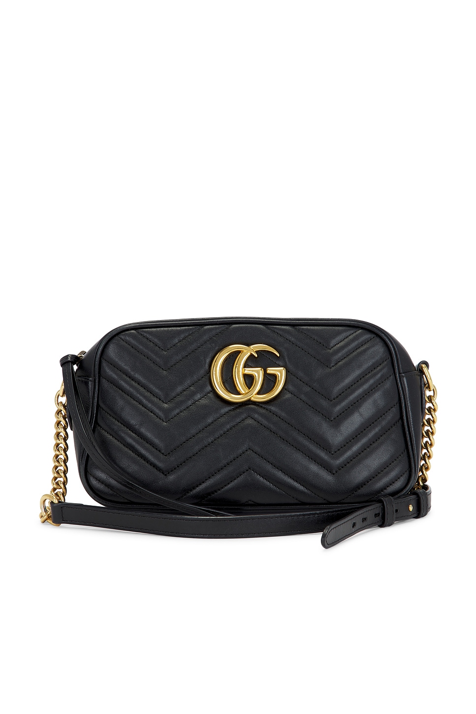 FWRD Renew GUCCI 숄더백 in Black