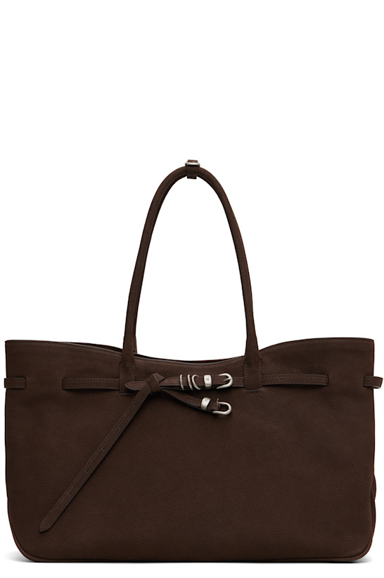 Brown Leather 'Grandma' Used Large Bag