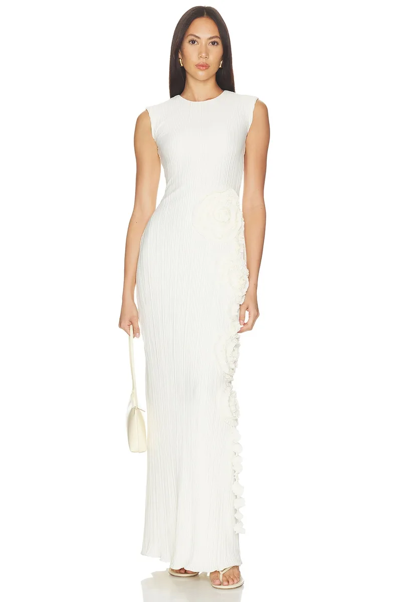 Mayle Vasquez Costa Clara Dress in Off White