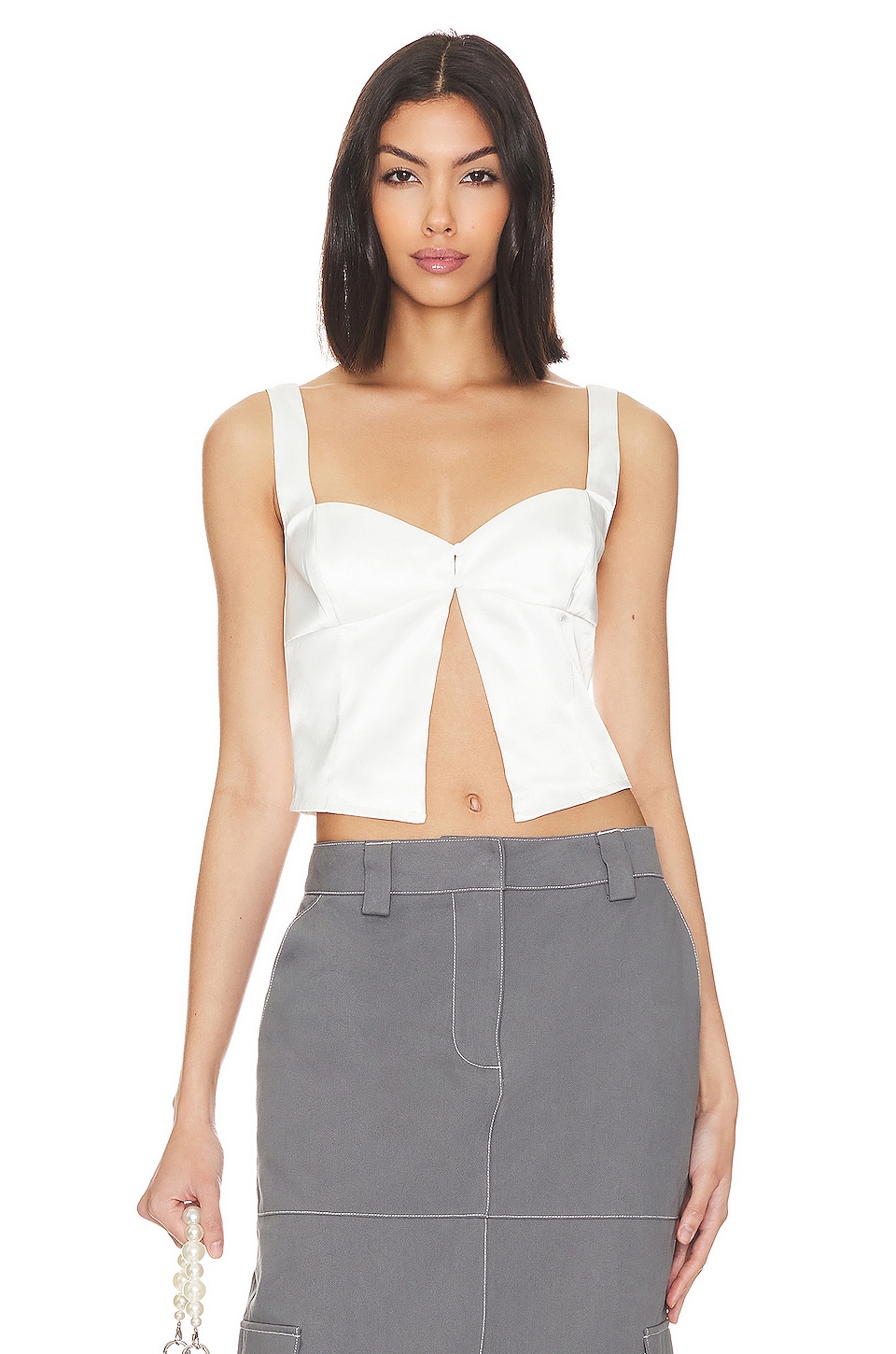 superdown Lara Top in White