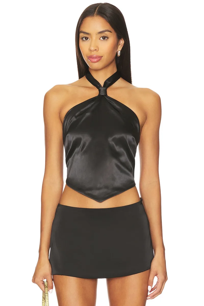 superdown Martine Top in Black