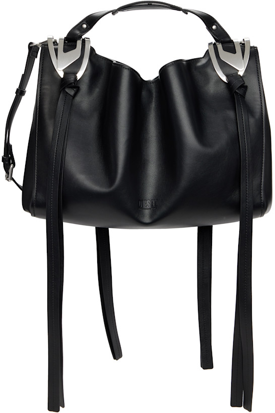 Black Knot-D Top Handle Bag