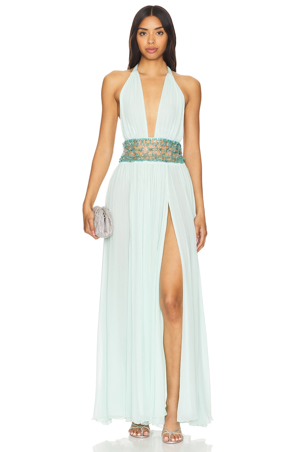retrofete Allete Dress in Miami Mint