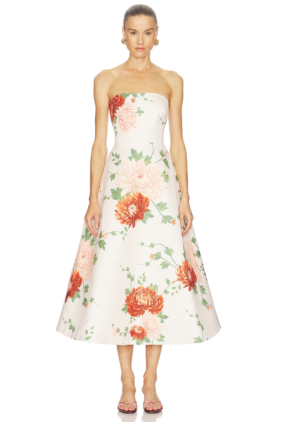 SAU LEE Fiora Dress in Blush Pink