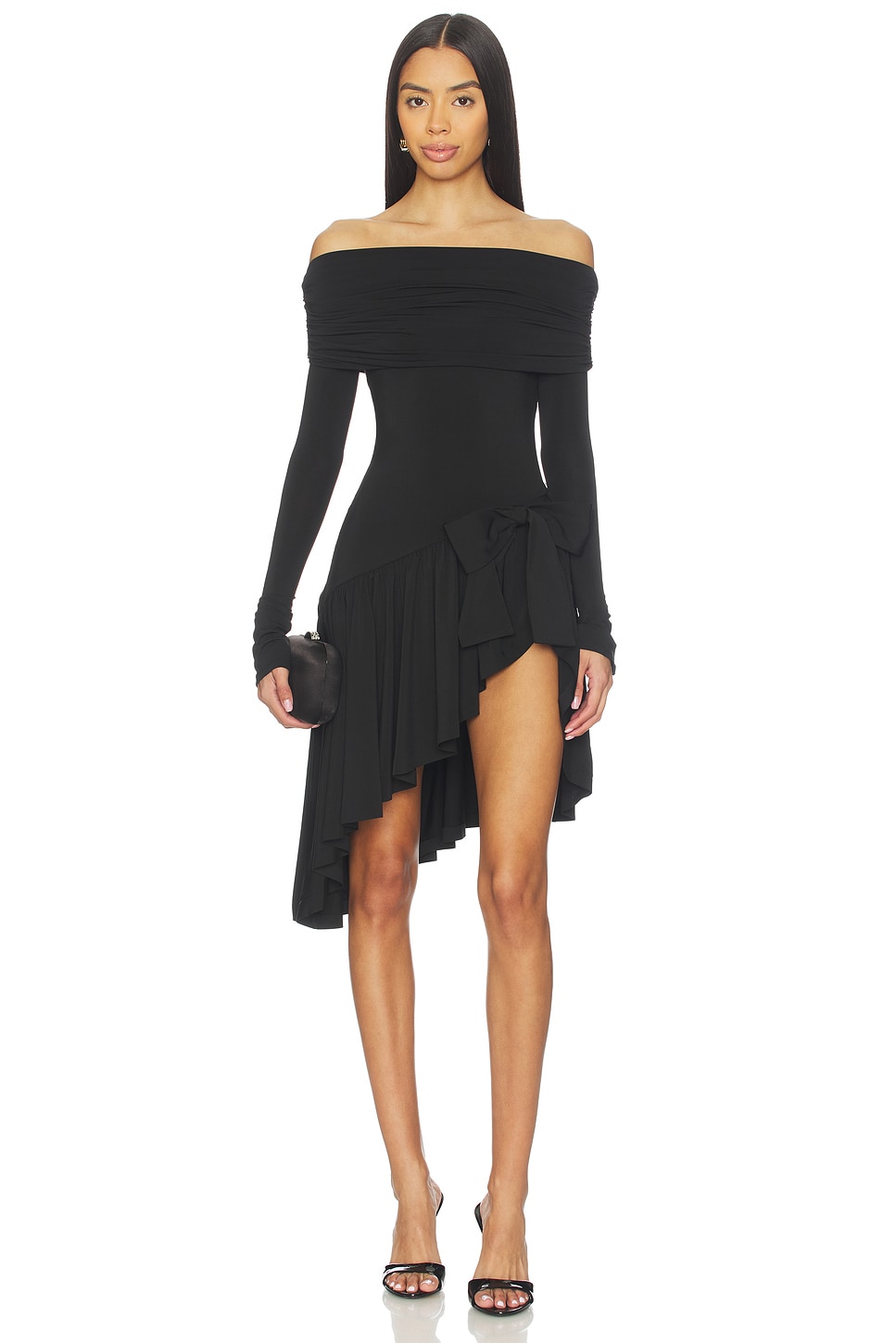GUIZIO LOLA MINI 裙子 in Black