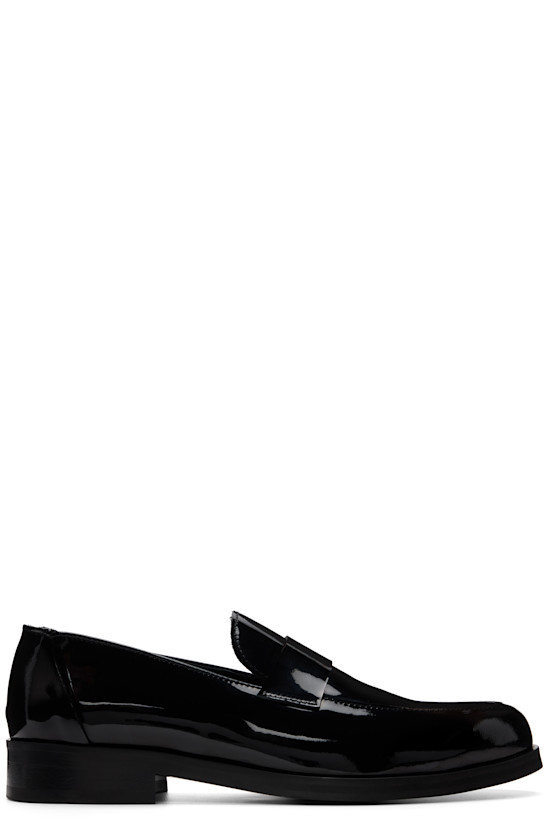 Black Leather Loafers