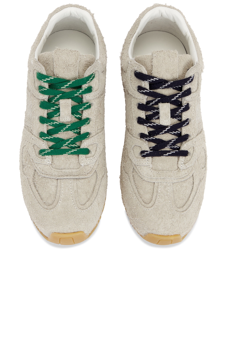 ALOHAS Tb.56 Fuzzy Sneakers in Light Grey