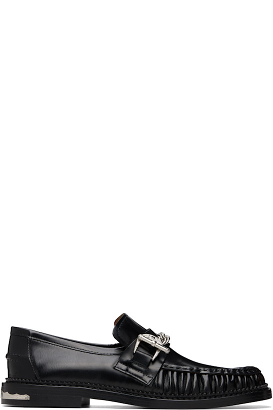 Black AJ1523 Loafers