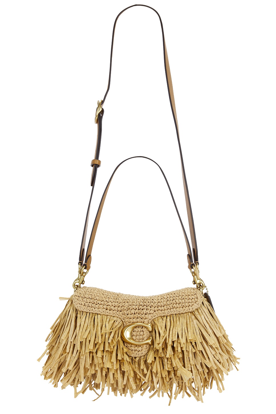 Coach Tabby Shoulder Bag 26 in Natural