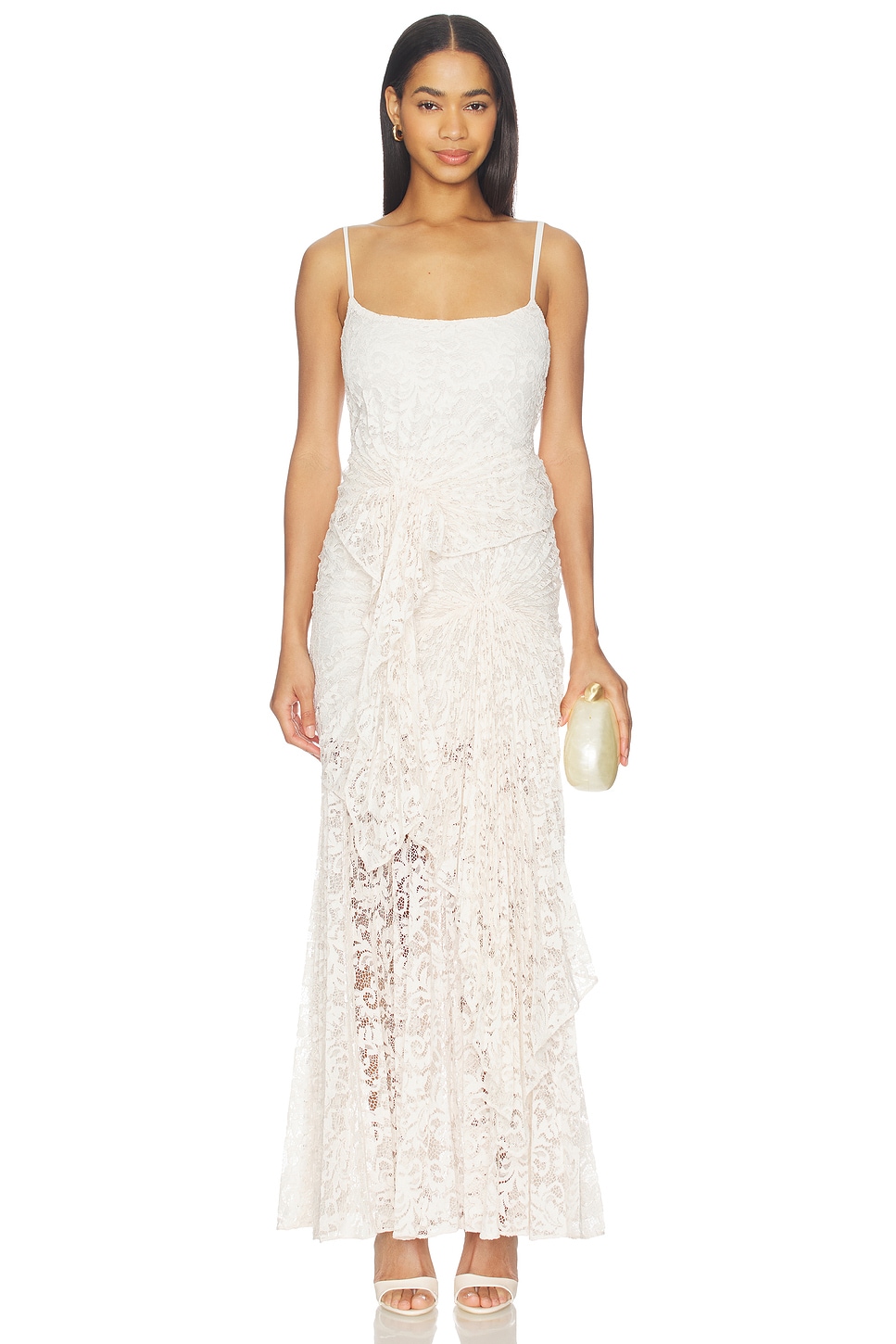 Georgia Hardinge Riviera Dress in Ivory