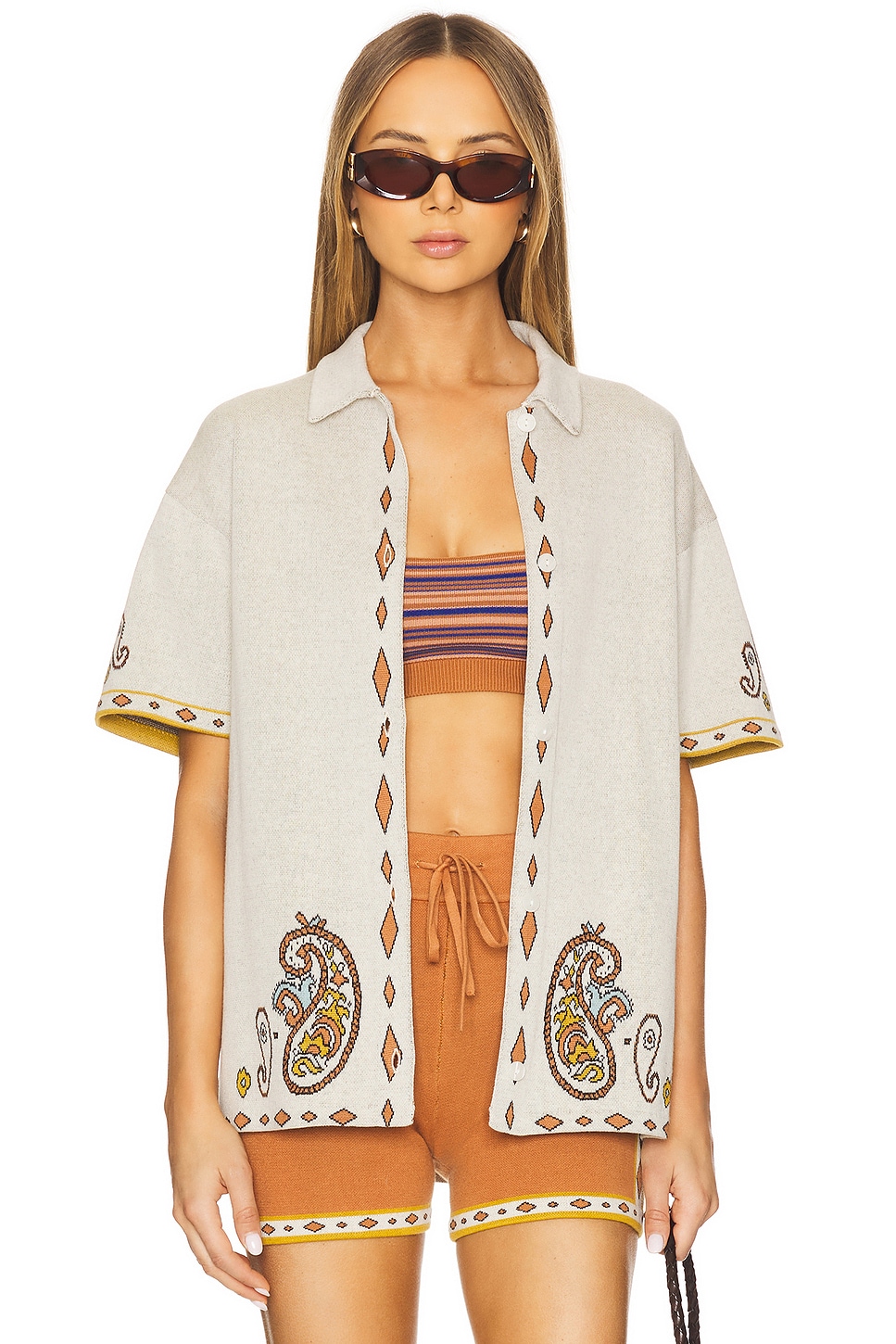 THE UPSIDE Vadella Top in Natural