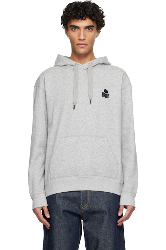 Gray Matte Hoodie