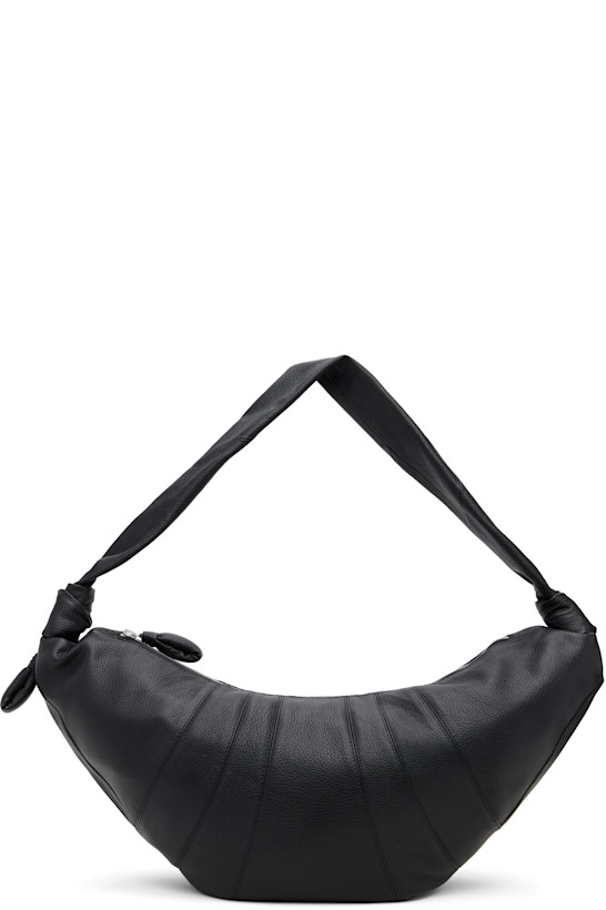Black Large Croissant Bag