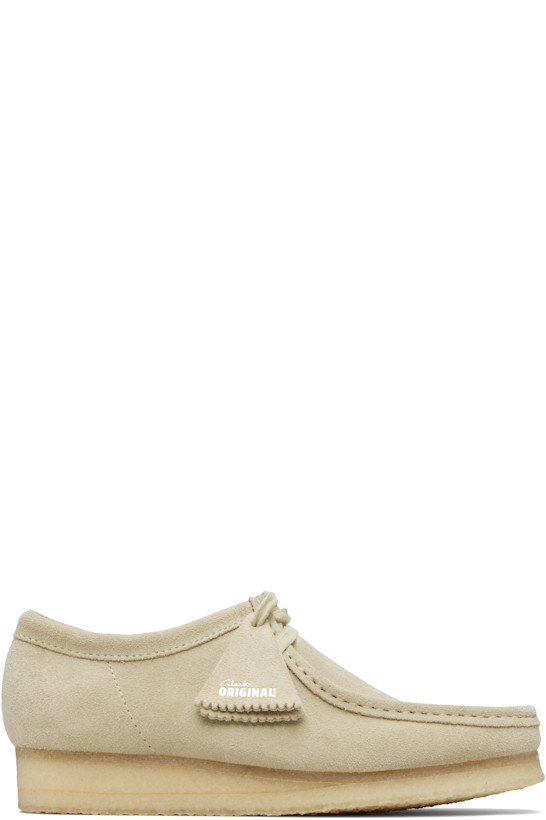Beige Wallabee Derbys