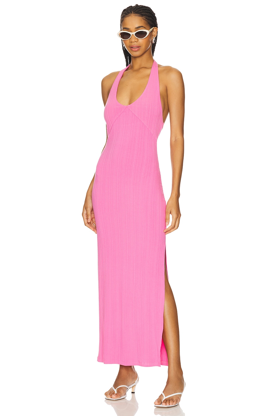 LSPACE Skye Dress in Bubblegum Pink