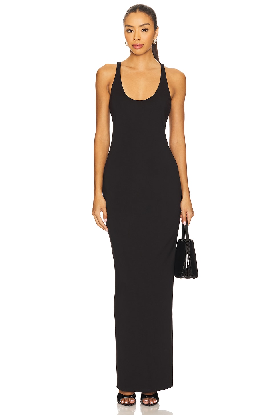 NBD Janhvi Maxi Dress in Black
