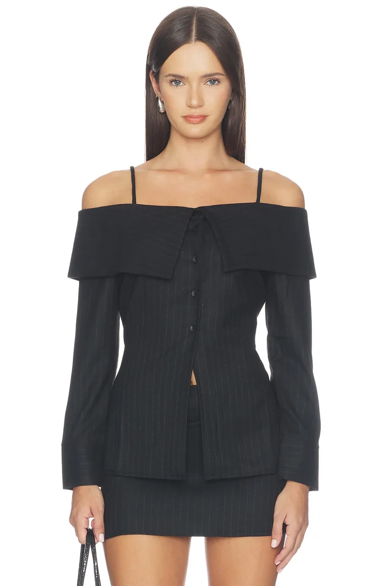 Feners Delirio Top in Black