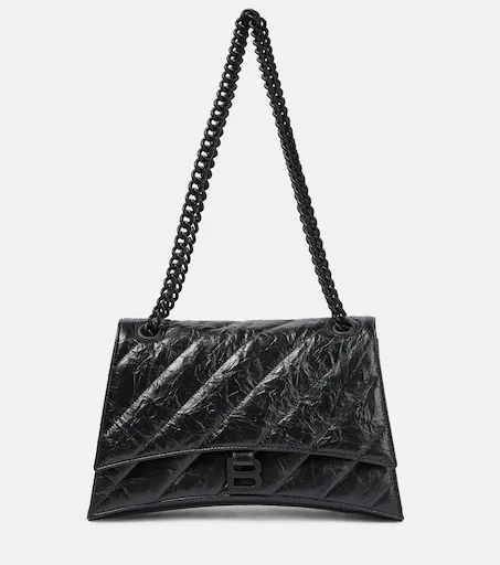 Crush Medium leather shoulder bag