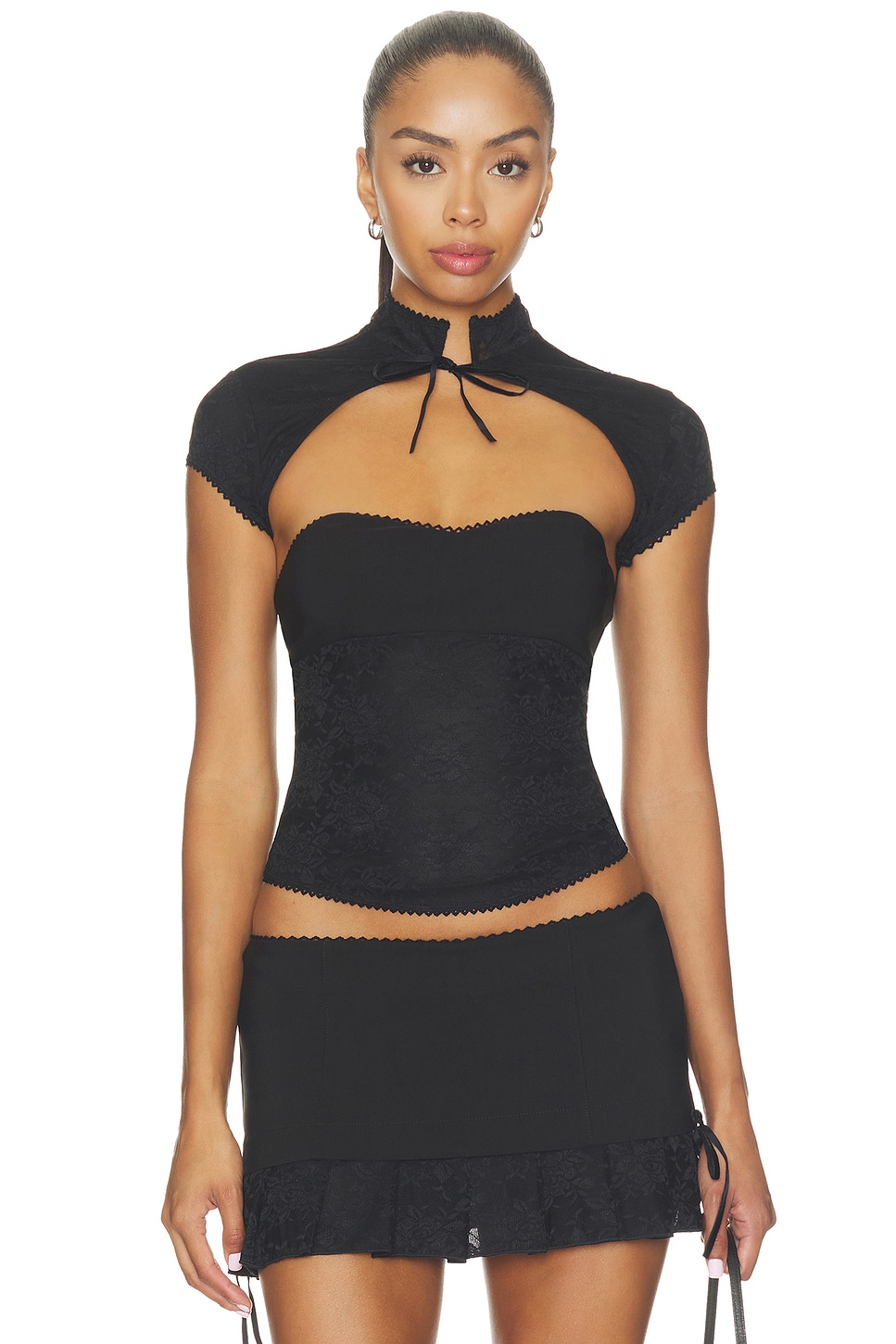 I.AM.GIA Aris Two-piece Top in Black