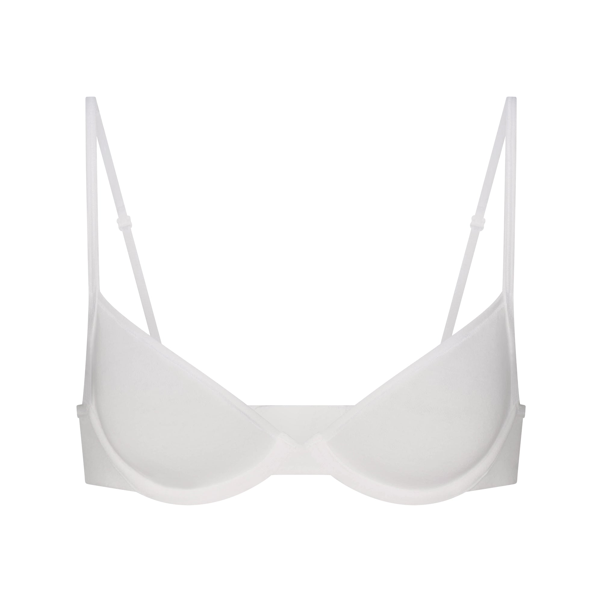 EVERYDAY COTTON UNLINED DEMI BRA | SNOW