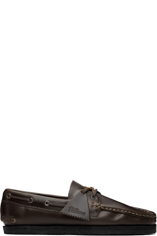 Brown Godney Boat Shoes