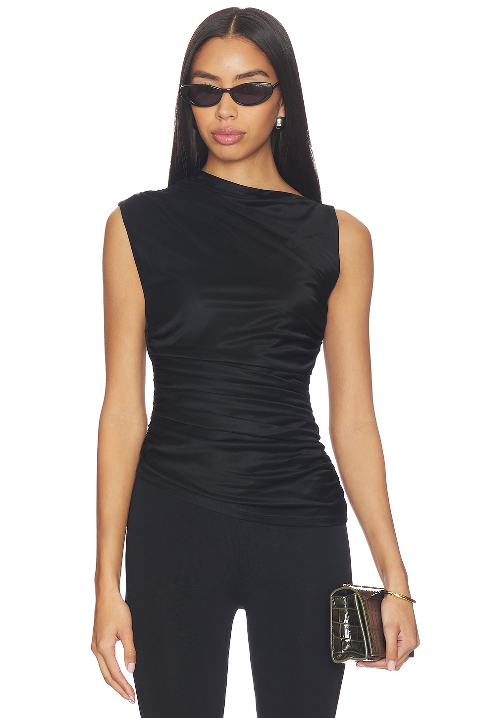 Lovers and Friends Ezzie Top in Black