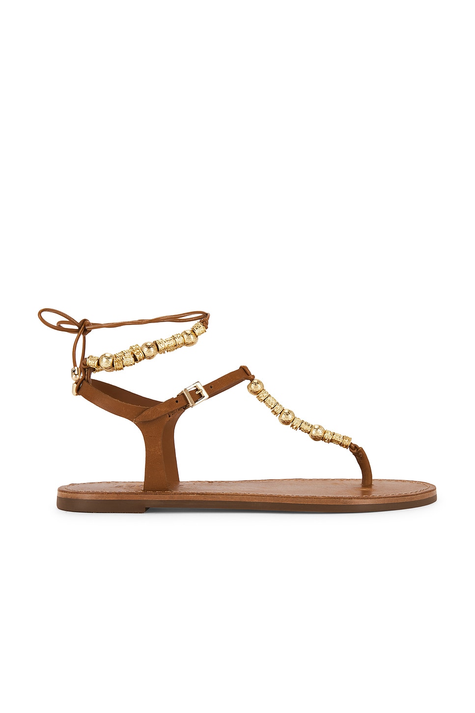 Schutz Nia Sandal in Burnt Honey