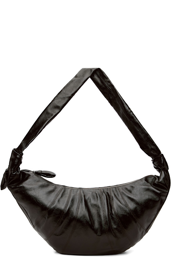 Brown Large Croissant Bag