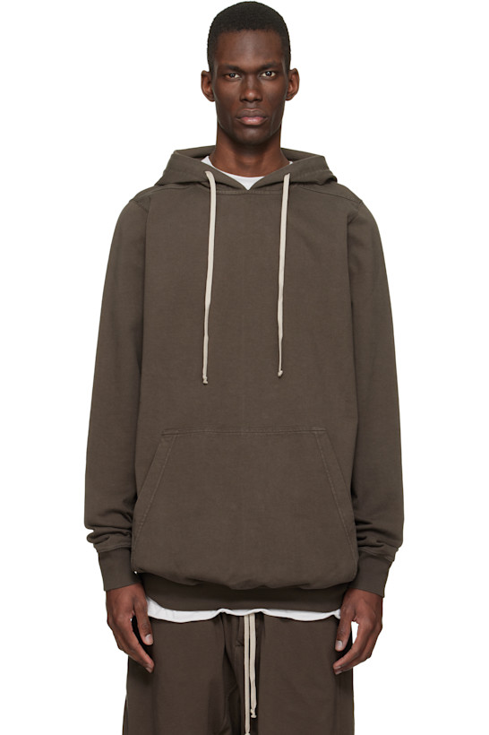 Brown Temple Pullover Hoodie