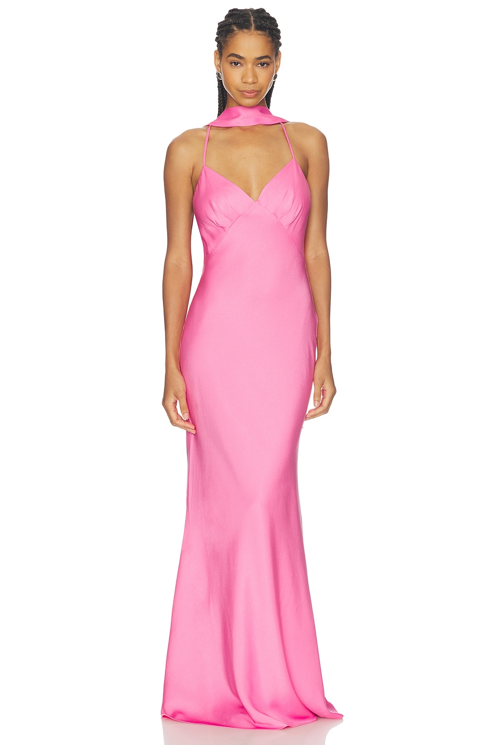 Nadine Merabi Lana Dress in Pink