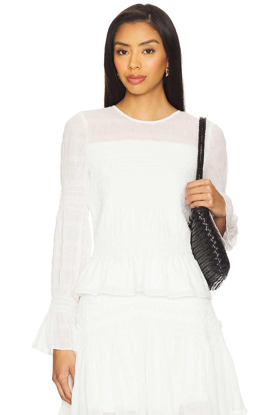ALLSAINTS Pamela Top in Snow White