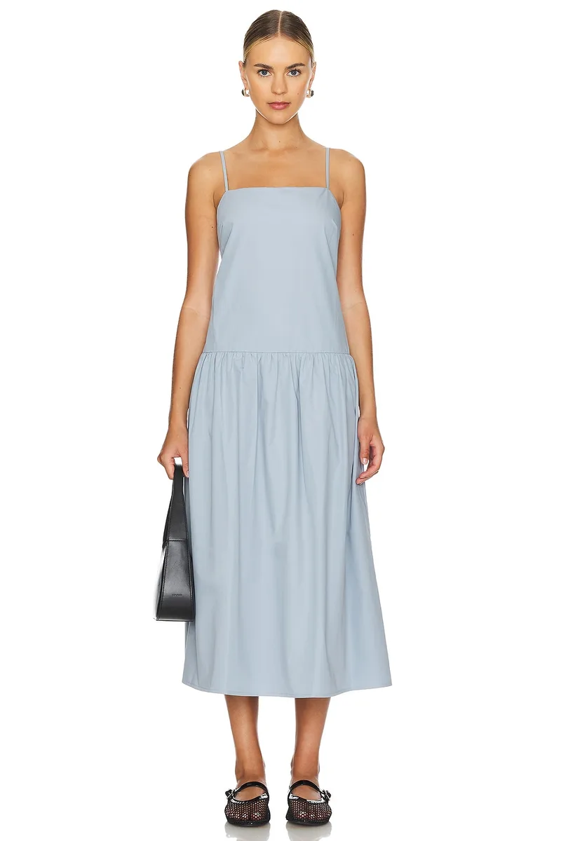 Rue Sophie Mandy Dress in Blue Fog