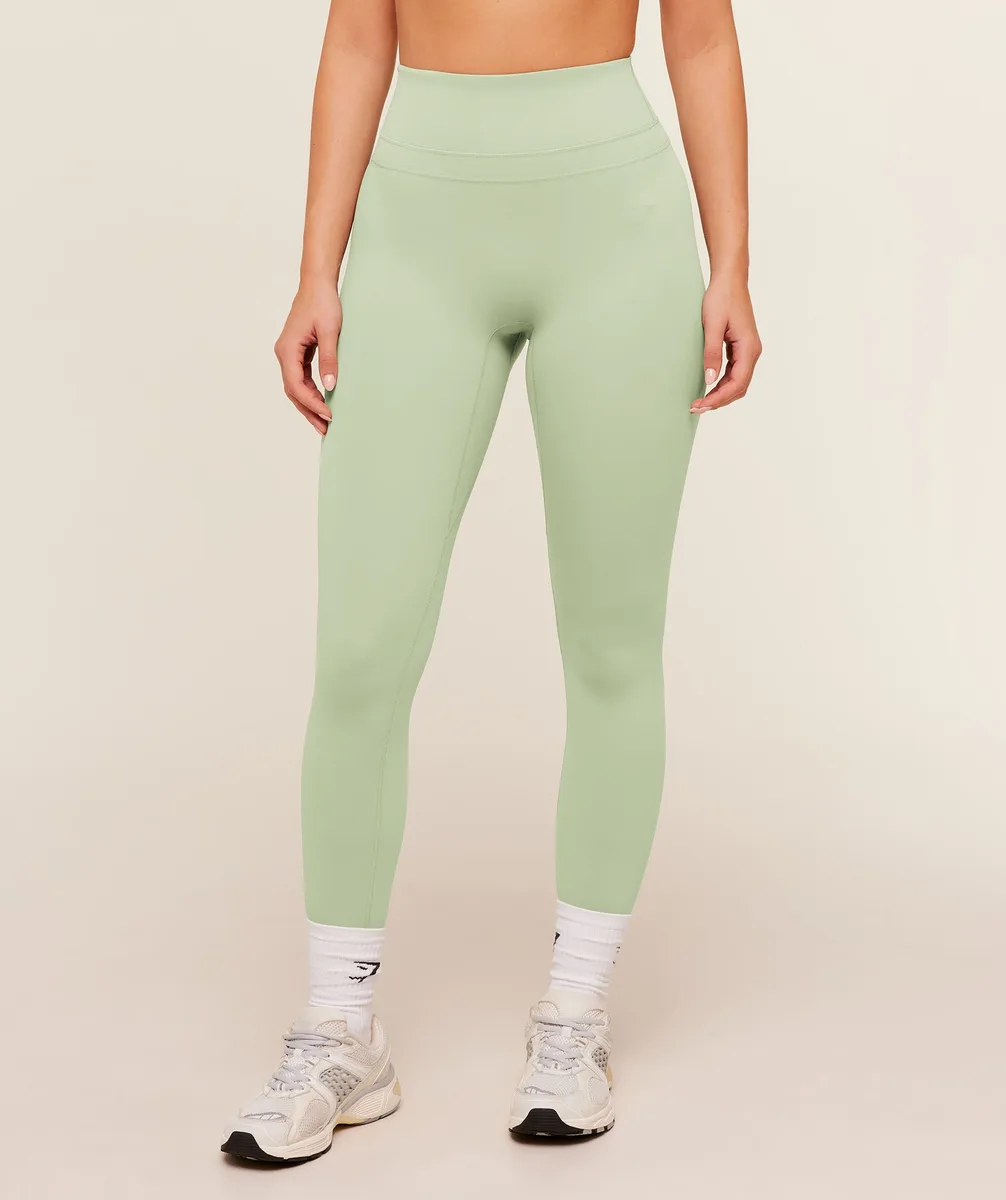 Gymshark Whitney Regular Leggings - Haze Green