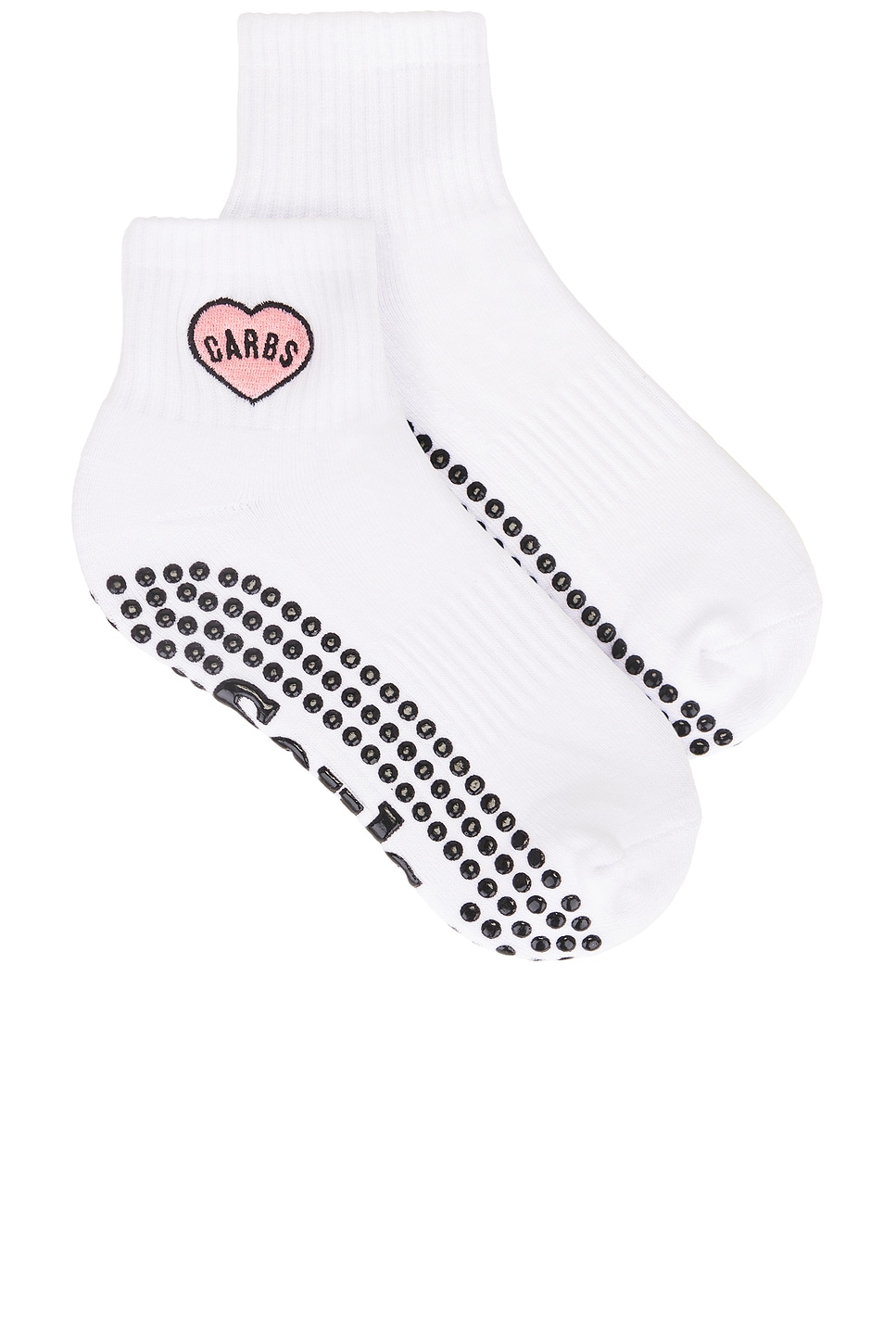 Souls. Carbs Grip Socks in White