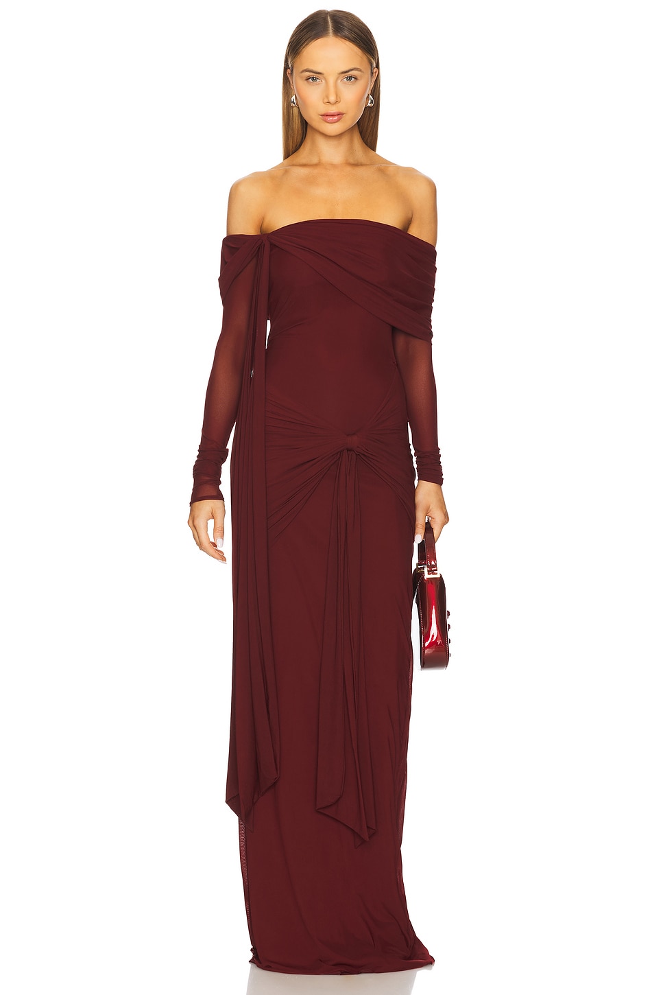 Deme by Gabriella Heloise Dress in Burgundy