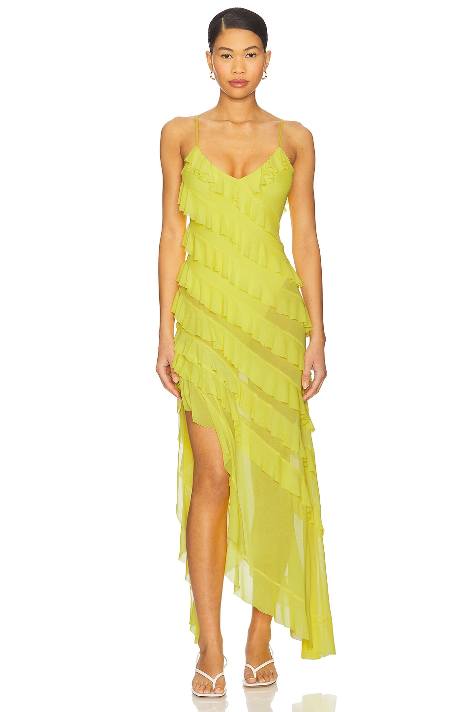 AFRM Vienna Dress in Summer Sun