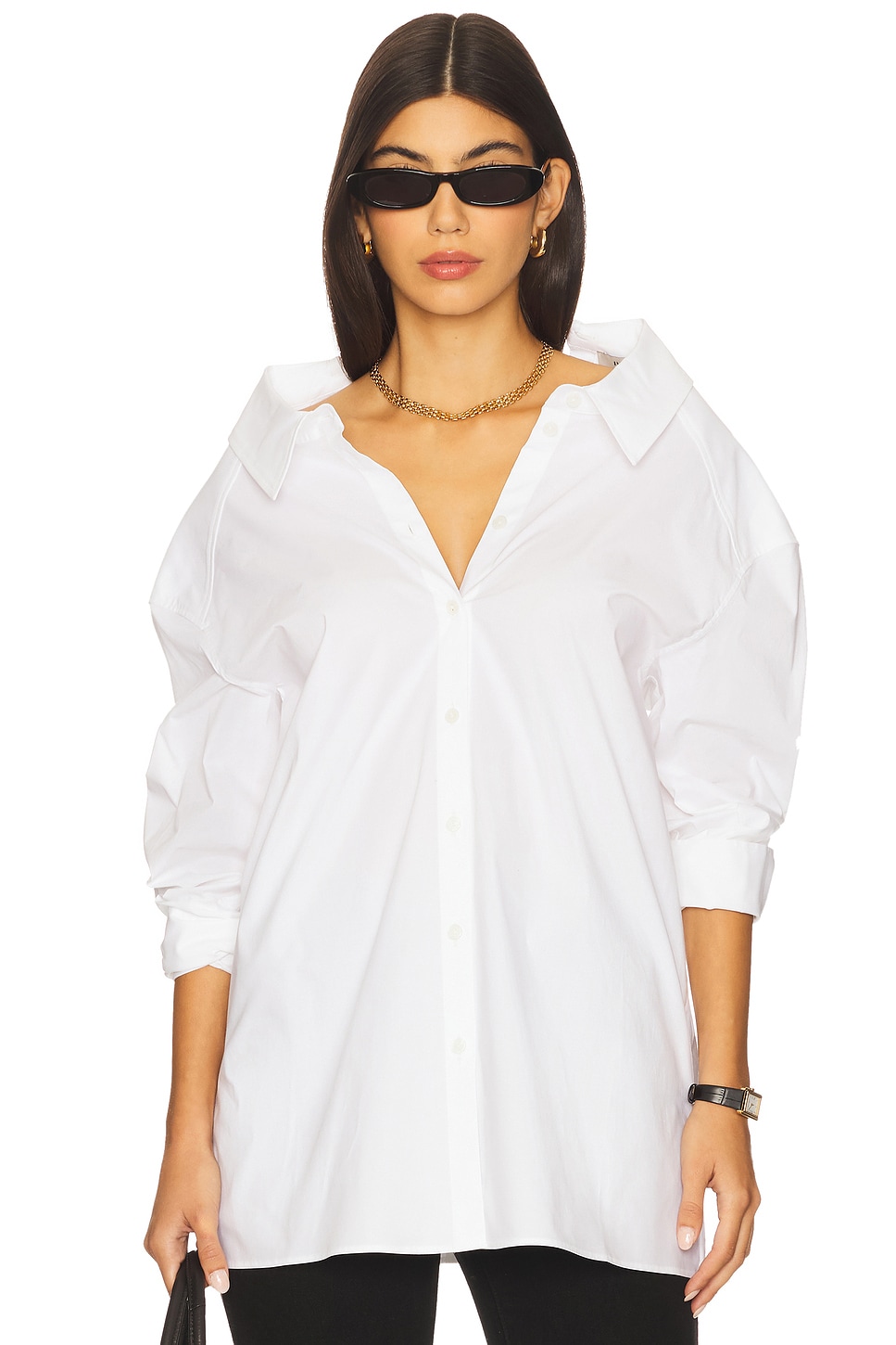 Ivy Oak Emory Top in Bright White