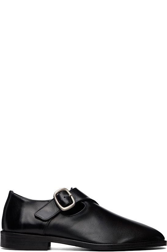 Black Cintre Monkstraps