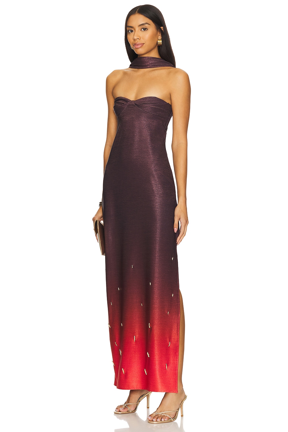 Baobab Athena Dress in Strawberry