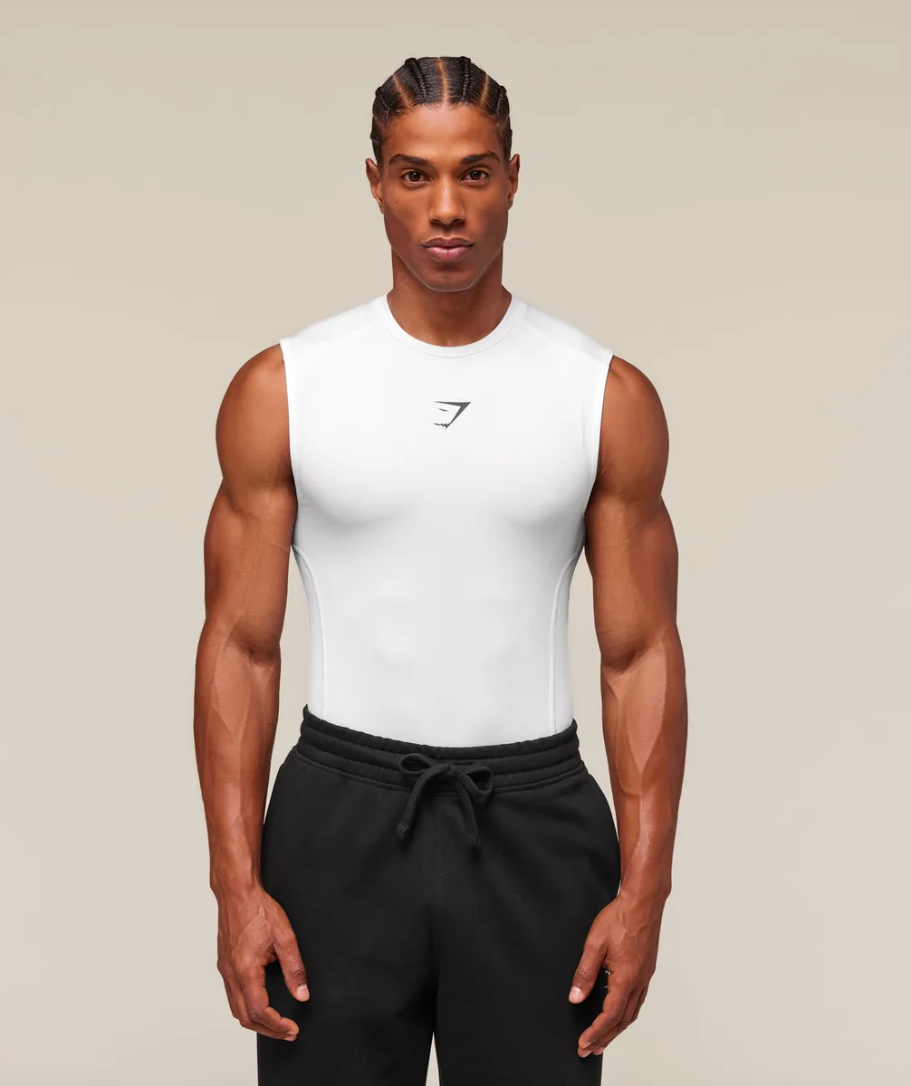Gymshark Element Baselayer Tank - White