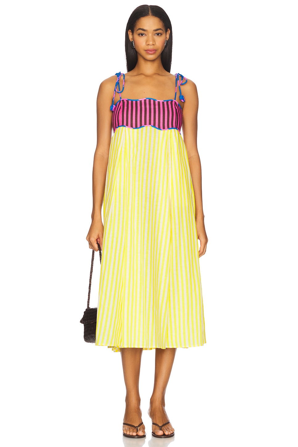 CeliaB Lola Dress in Yellow