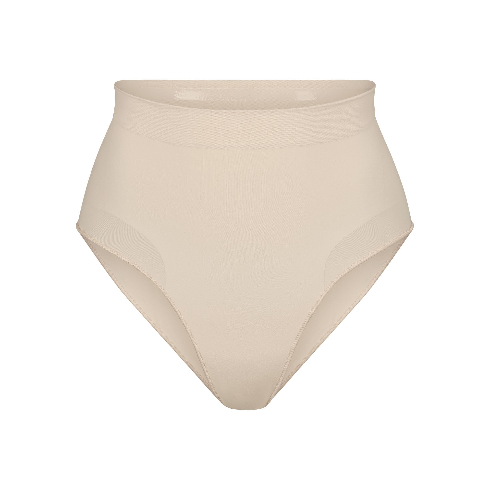SEAMLESS SCULPT MID WAIST BRIEF | SAND