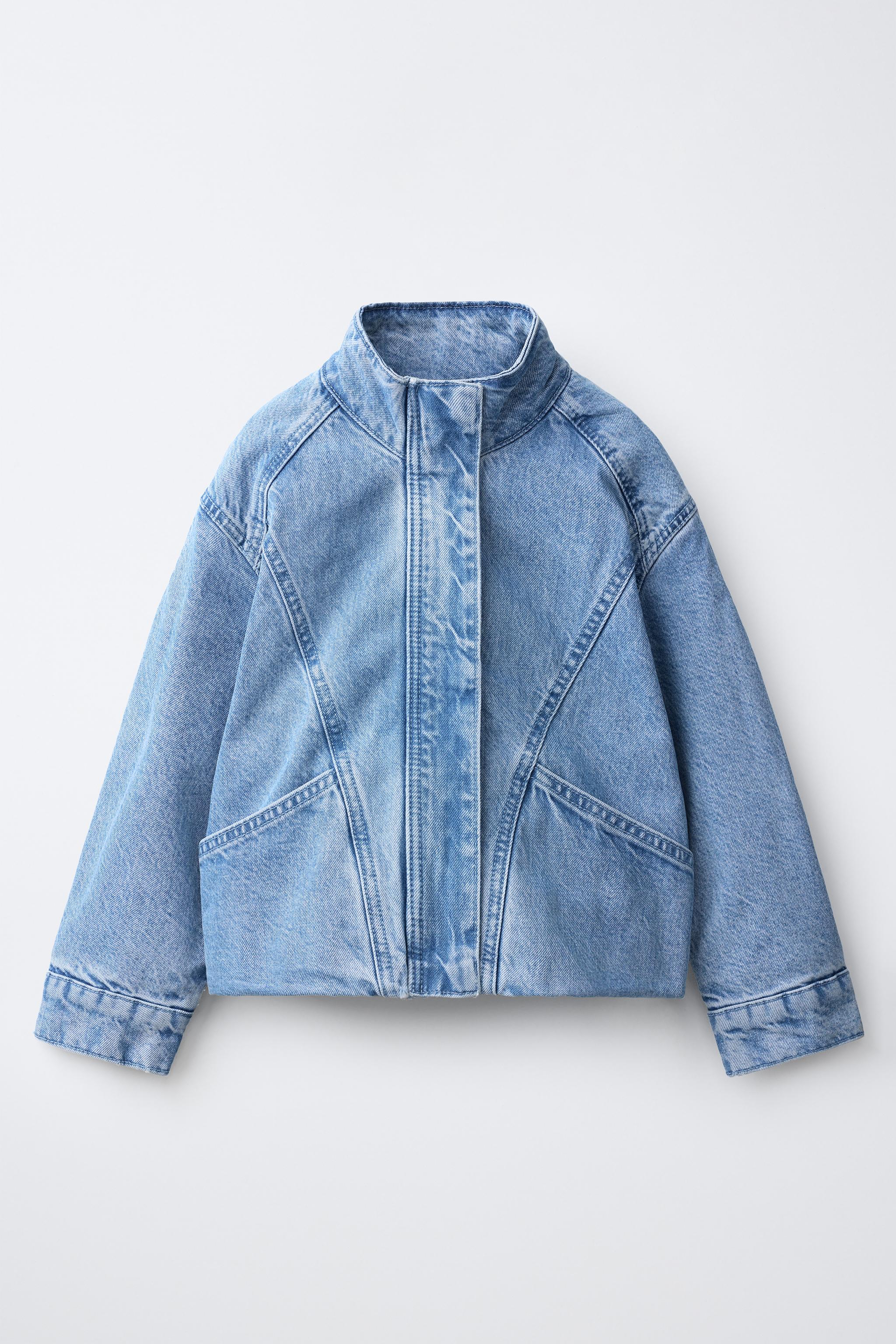 STITCHED DENIM JACKET