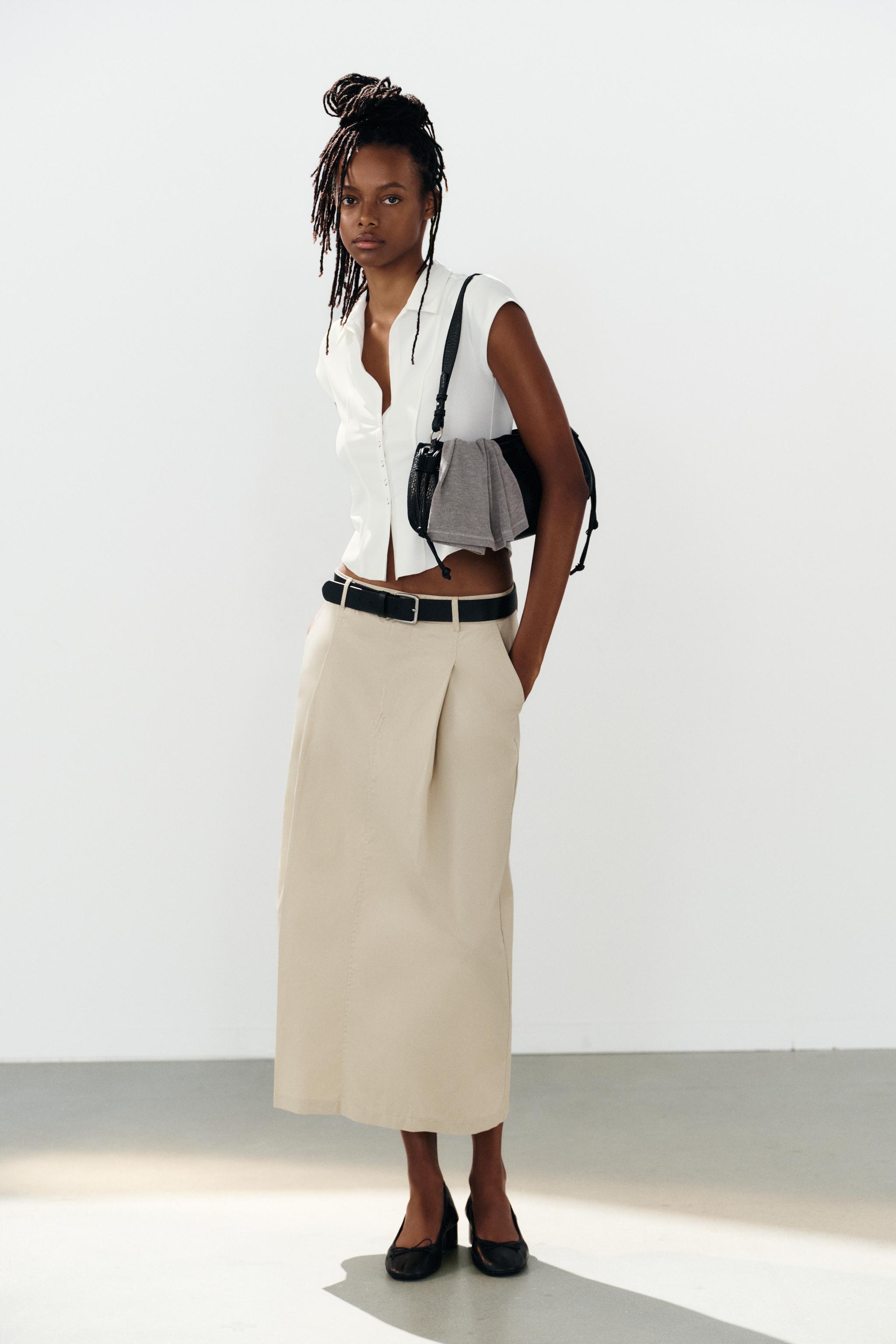 SHIRT-STYLE TOP