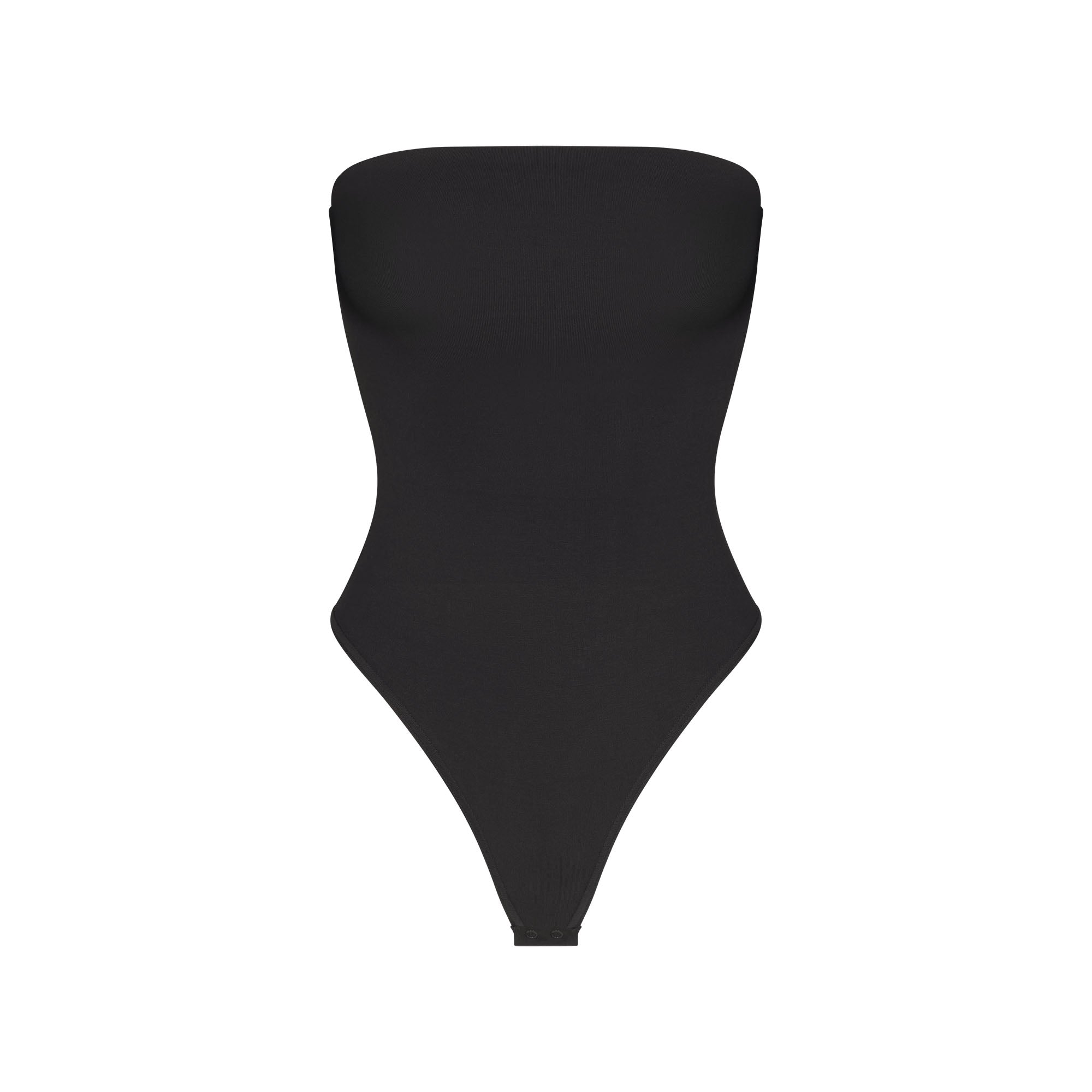 SMOOTH LAYERS STRAPLESS BODYSUIT | OBSIDIAN