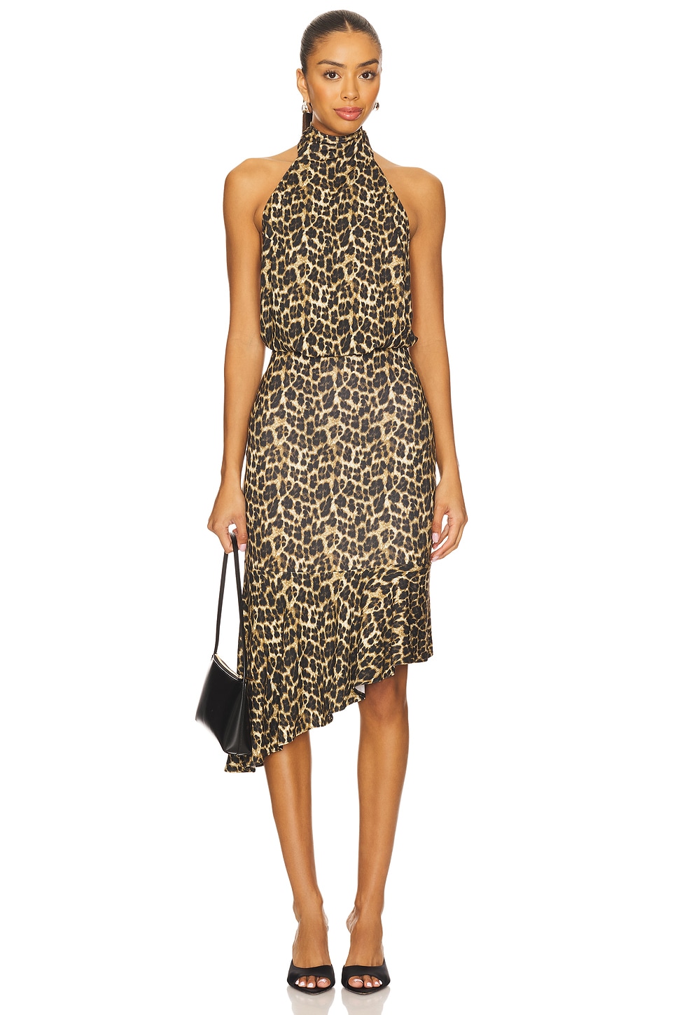 Miaou Karina Dress in Leopard