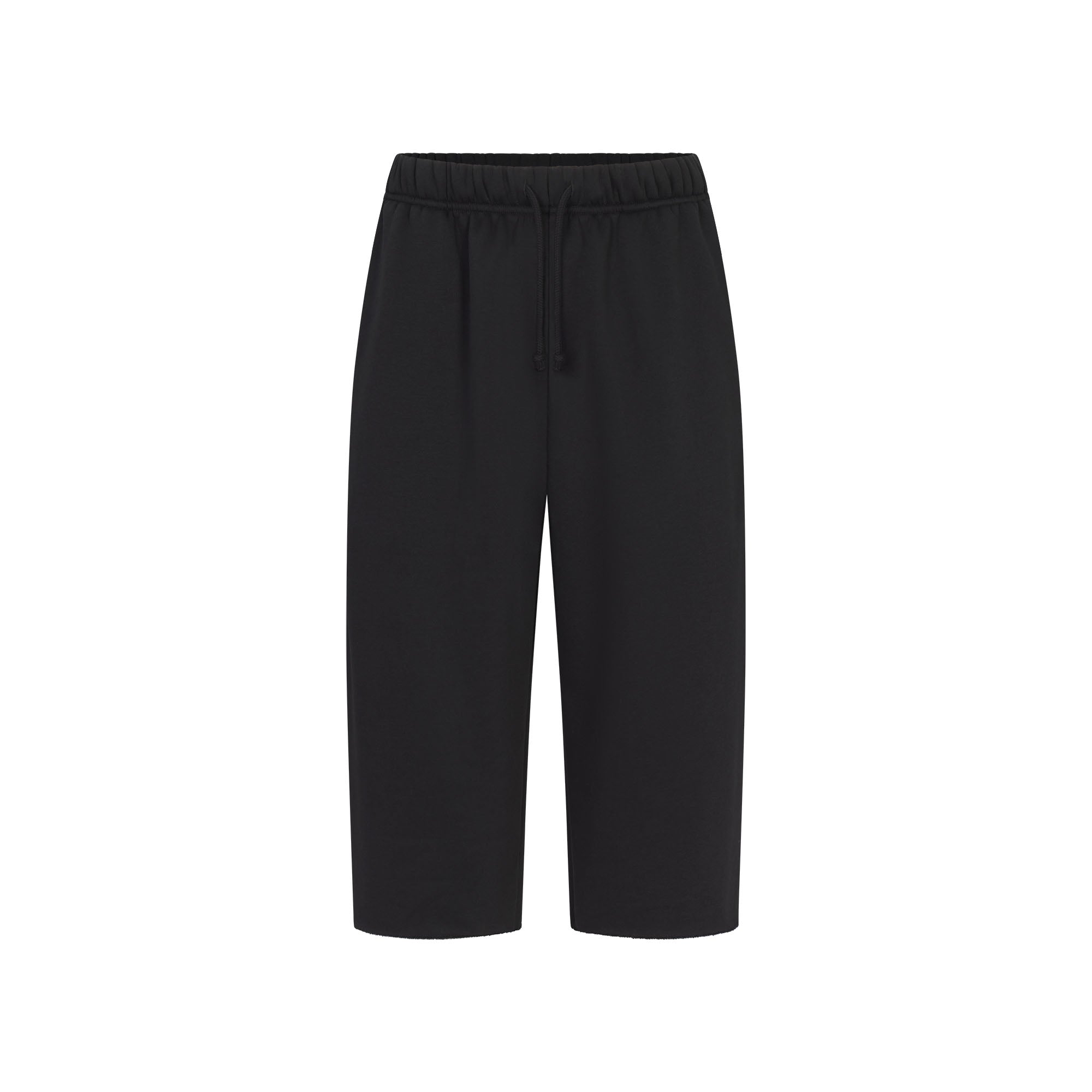 FLEECE LOUNGE MENS RELAXED LONG SHORT | WASHED ONYX