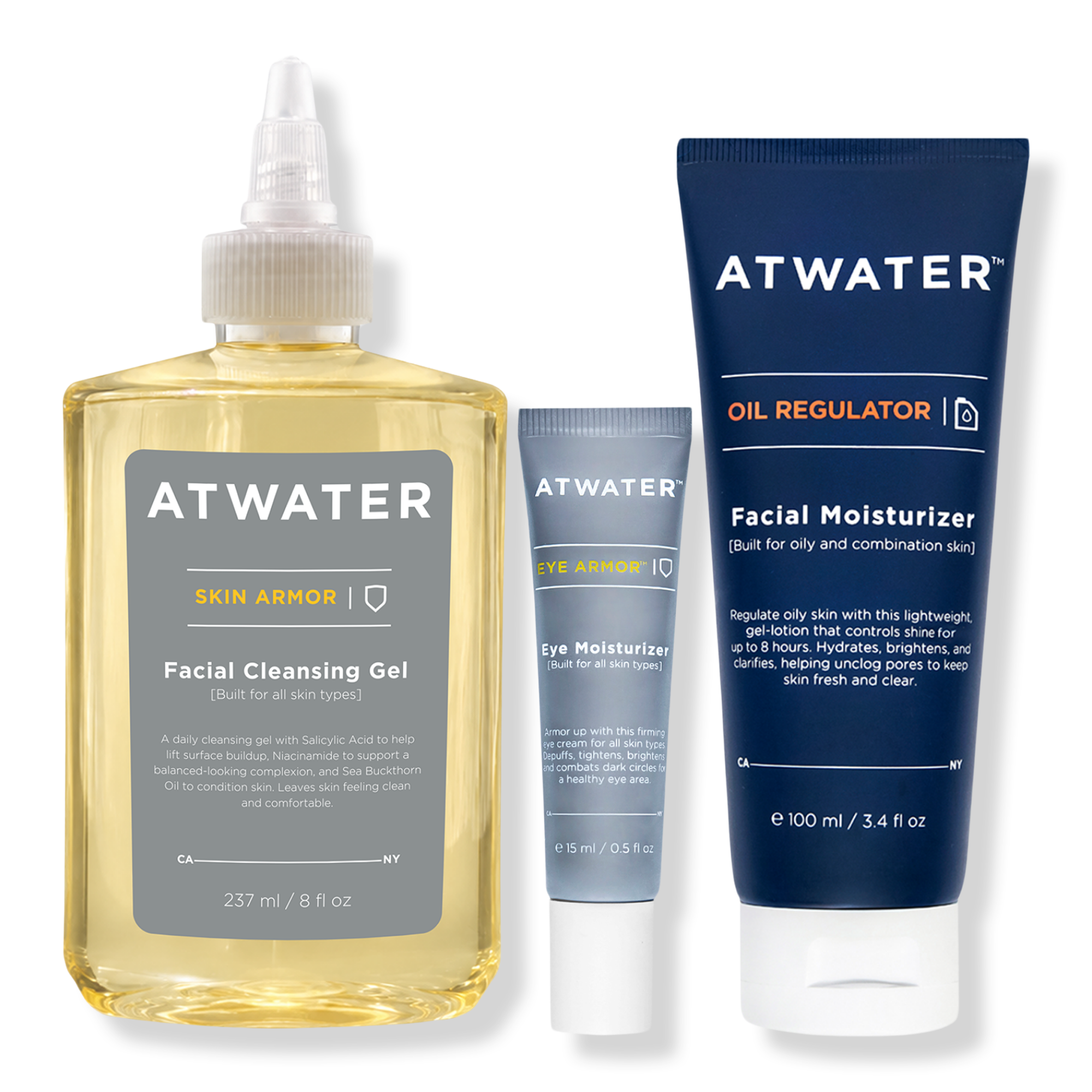 ATWATER Oil Regulator Oily Skin Starter Set